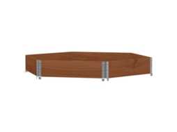 Raised Bed, Raised Beds Vidaxl Marrom Madeira De Pinho (160 X 160 Cm)