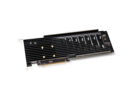 Placa Controladora SONNET Fus-Ssd-8X4-E4S Placa M.2 8X4 Silent Pcie 4.0 Pcie