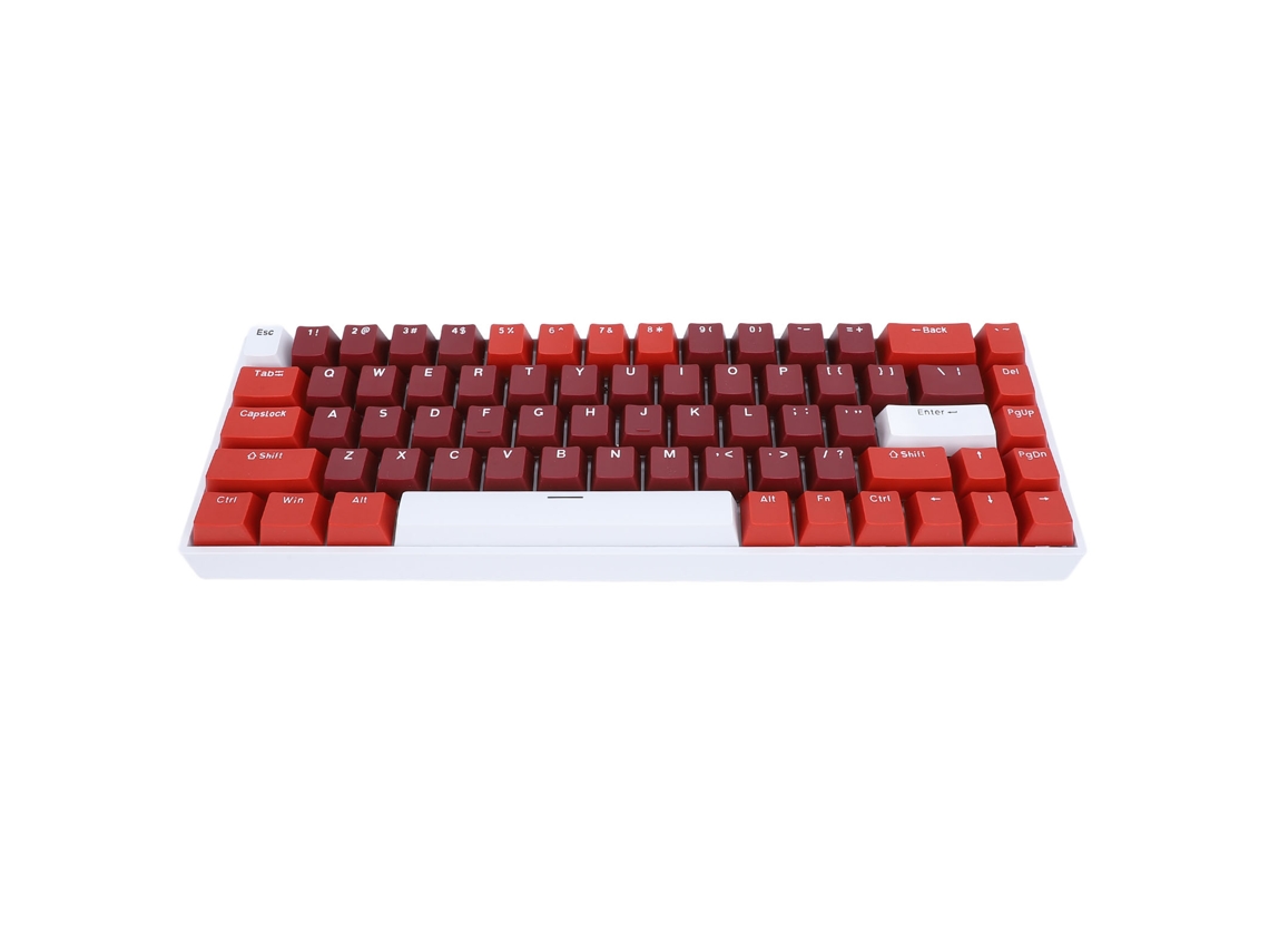 Teclado Mecânico LAXISCREED 68 Teclas Switch Vermelho Rgb