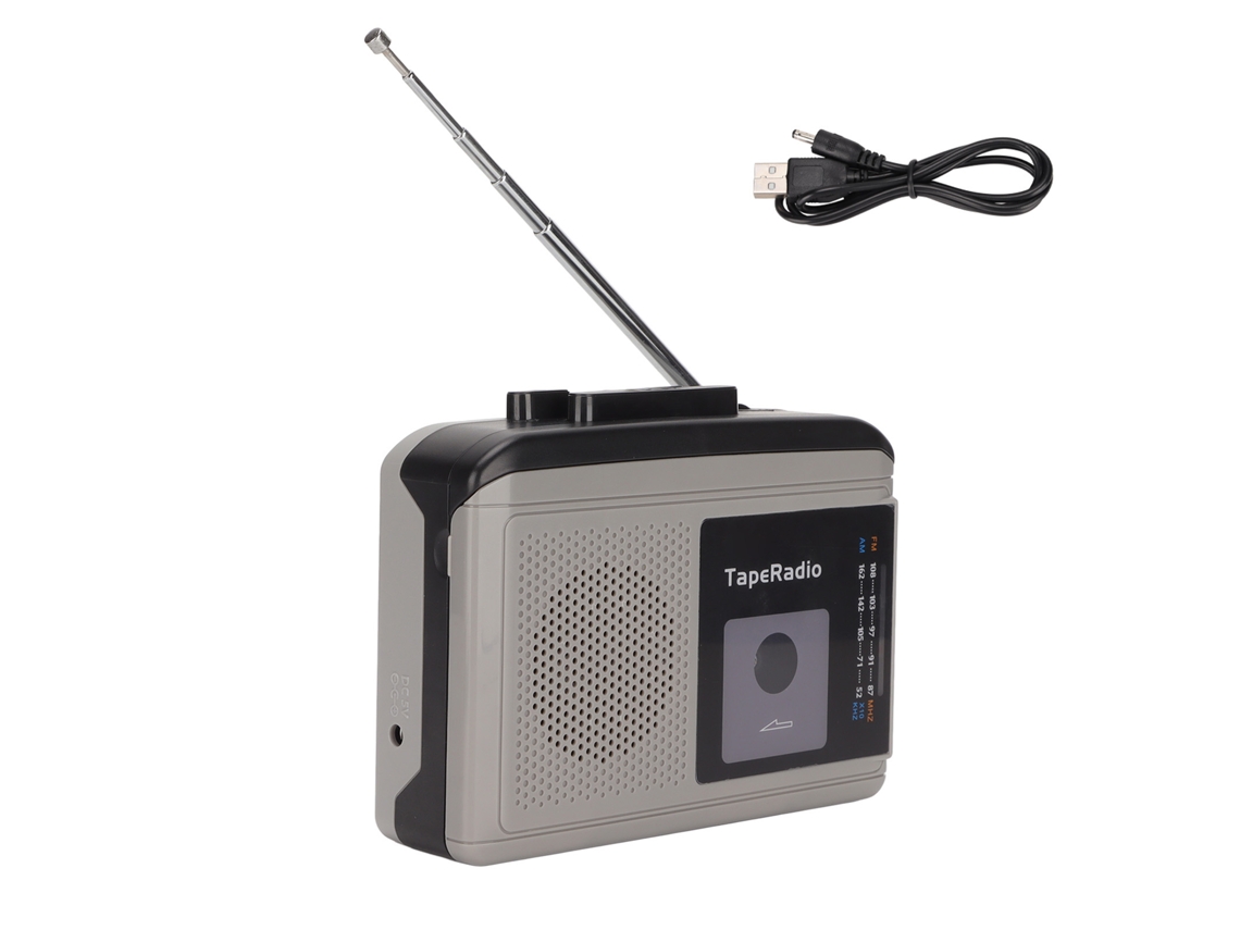 Rádio Cassete Portátil Hifi Stereo LAXISCREED