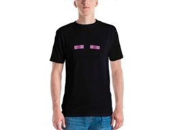 Minecraft Enderman Eyes Unisex Short Sleeve T-shirt Unisex Best Sellers Size:xxl