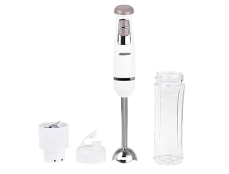 Ms 4624 Liquidificador Varinha Mágica 1000 W Cinzento Ferro Branco MESKO HOME