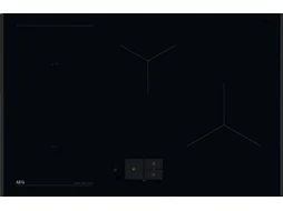 Placa de Indução AEG NIG84B30AB (Elétrica - 80 cm - Preto)