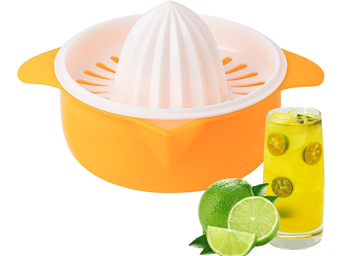 Exprimidor Manual De Cítricos Para Lima Y Limón, Con Pico Vertedor (naranja)