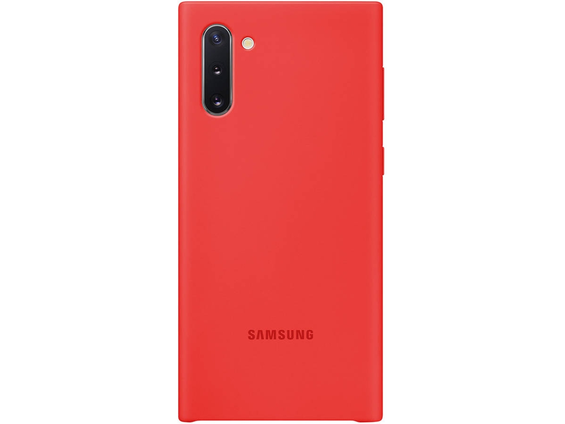 Capa SAMSUNG Galaxy Note 10 Silicone Vermelho