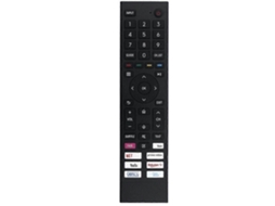 Controle Remoto De Substituição Erf3b80h Para Tvs Hisense Qled 4k Uhd 43a6g, 50a6g, 55a6g, 60a6g, 65a6g, 70a6g E 75a6g.