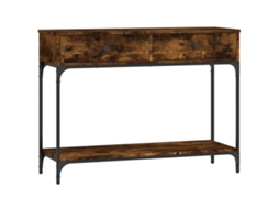 Mesa Consola Derivados de Madeira Carvalho Fumado MAISON EXCLUSIVE (100x34,5x75 cm)