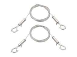 Jkapcyjfhf Kit Com 2 Peças De Fio Ajustável Alta Resistência Pendurar Quadros, 3 Metros X 1, 5mm