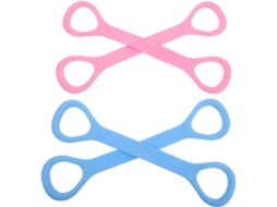 Conjunto De 4 Faixas Elásticas Grossas Para Yoga, Ideais Homens E Mulheres Perfeitas Exercícios Resistência