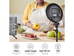 2026 painel de Luz Led para Vídeo e Fotografia Regulável Luz Led para Câmera Profissional
