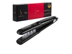 Alisadores de Cabelo YIZHOOD Adc258 Preto Cerâmica 235°C 455 °C