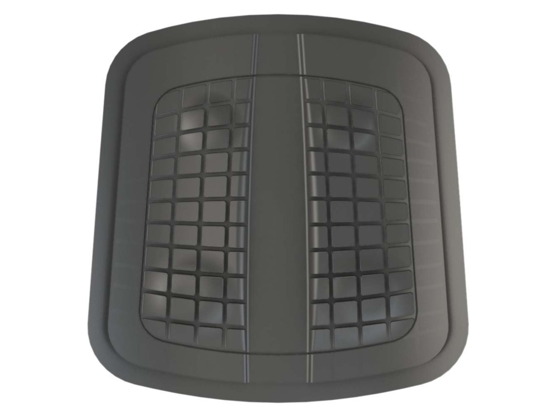Almofada Ergo Pad Raised Preto Mion