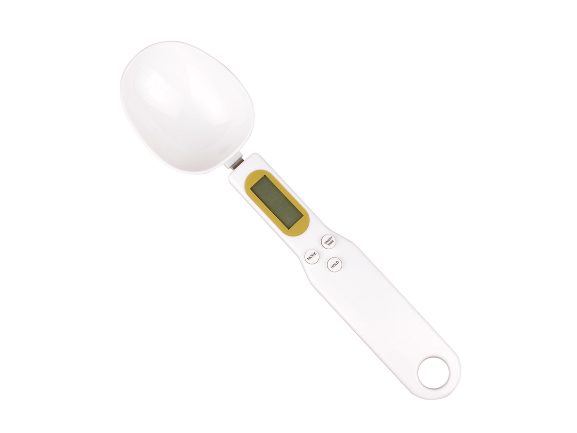 Balança de Cozinha Eletrônica Portátil com Colher de Sopa AQUAFORGE