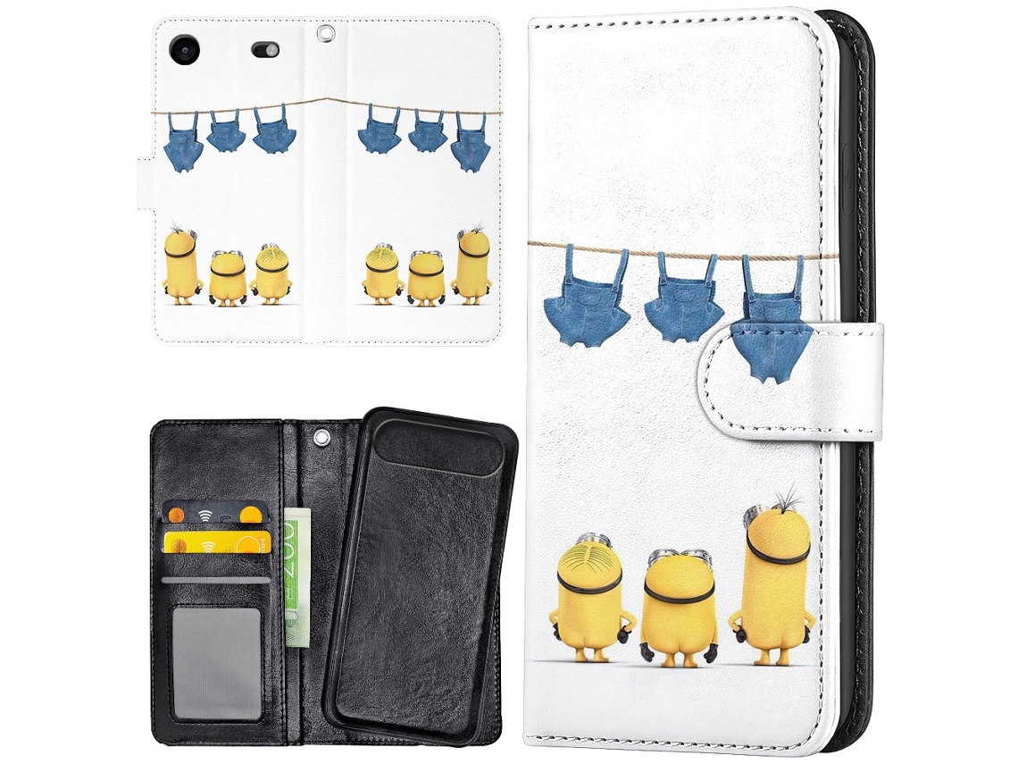 Capa Carteira Para Iphone 17 Air/capa Minions