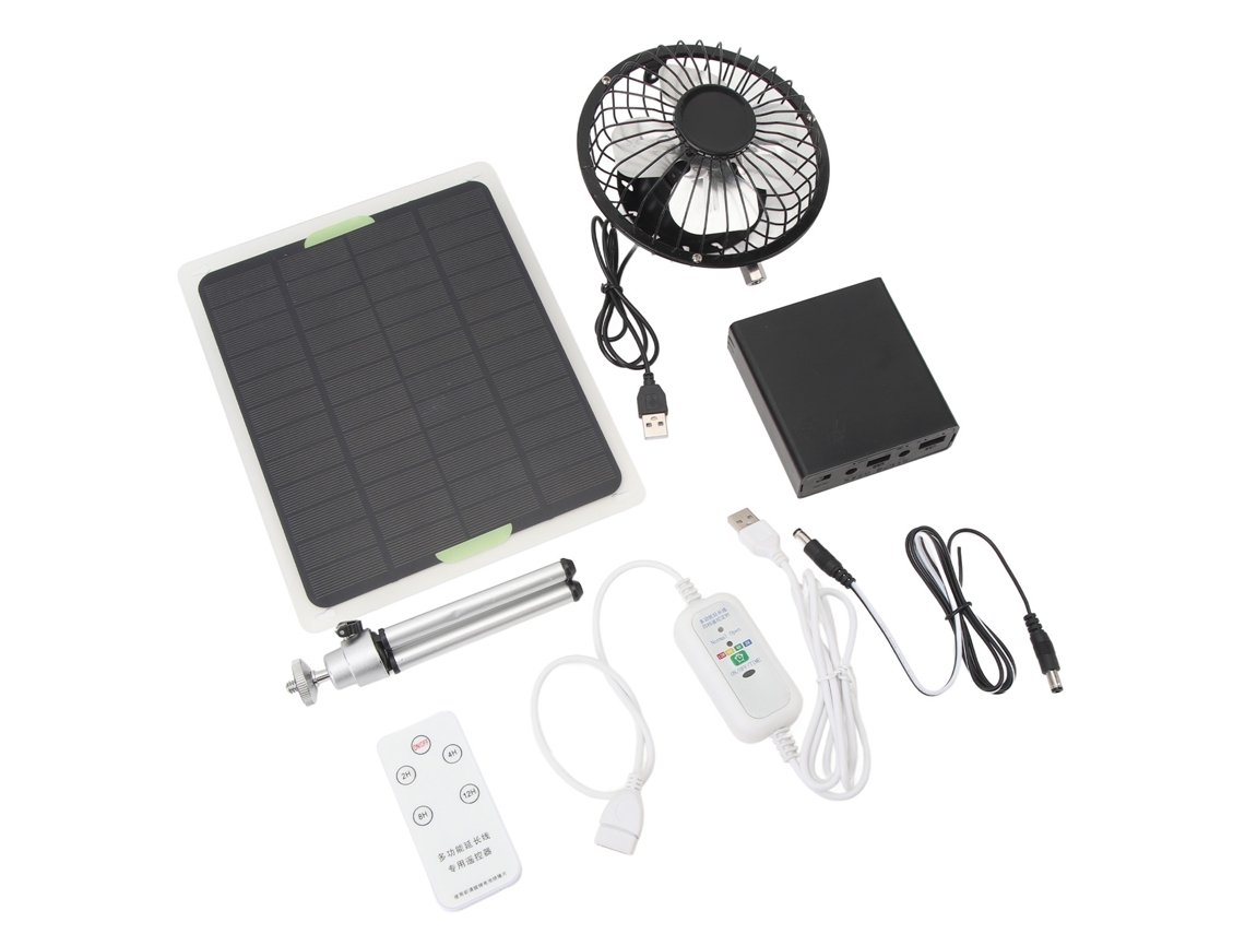 Laxiscreed Painel Solar Com Ventilador 20w E 2350 Rpm Para Refrescamento Eficiente