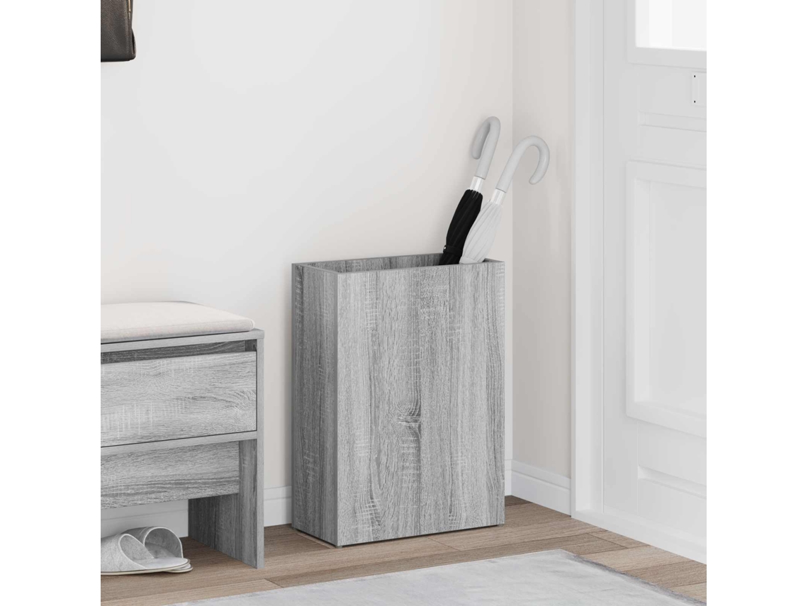 Vidaxl Suporte De Guarda-sol Cinza Sonoma 40 X 20 X 55,5 Cm