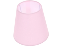 Tecido Vintage Linen E27 Rosa Claro Certificado Para Luminária De Mesa, Parede E Sala De Estar, Difusor