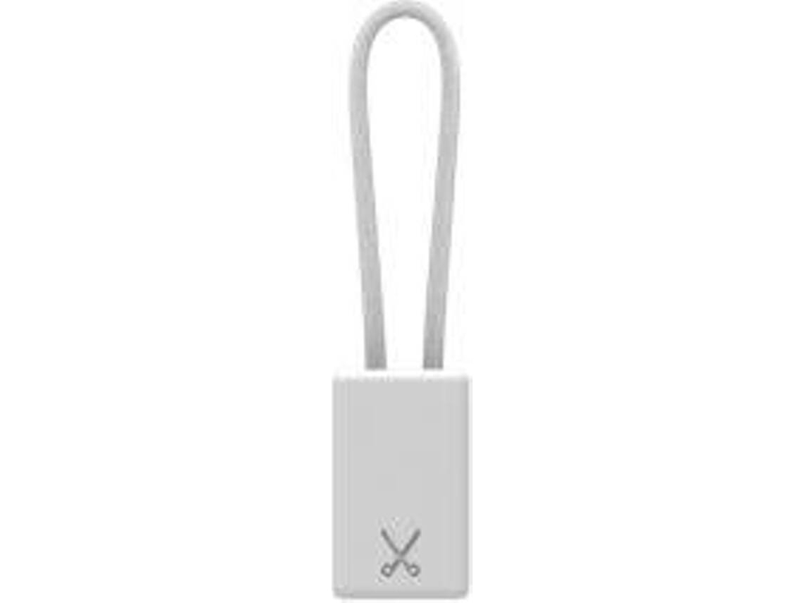 Cabo PHILO Keychain (USB - Lightning - 0.2m - Prateado)