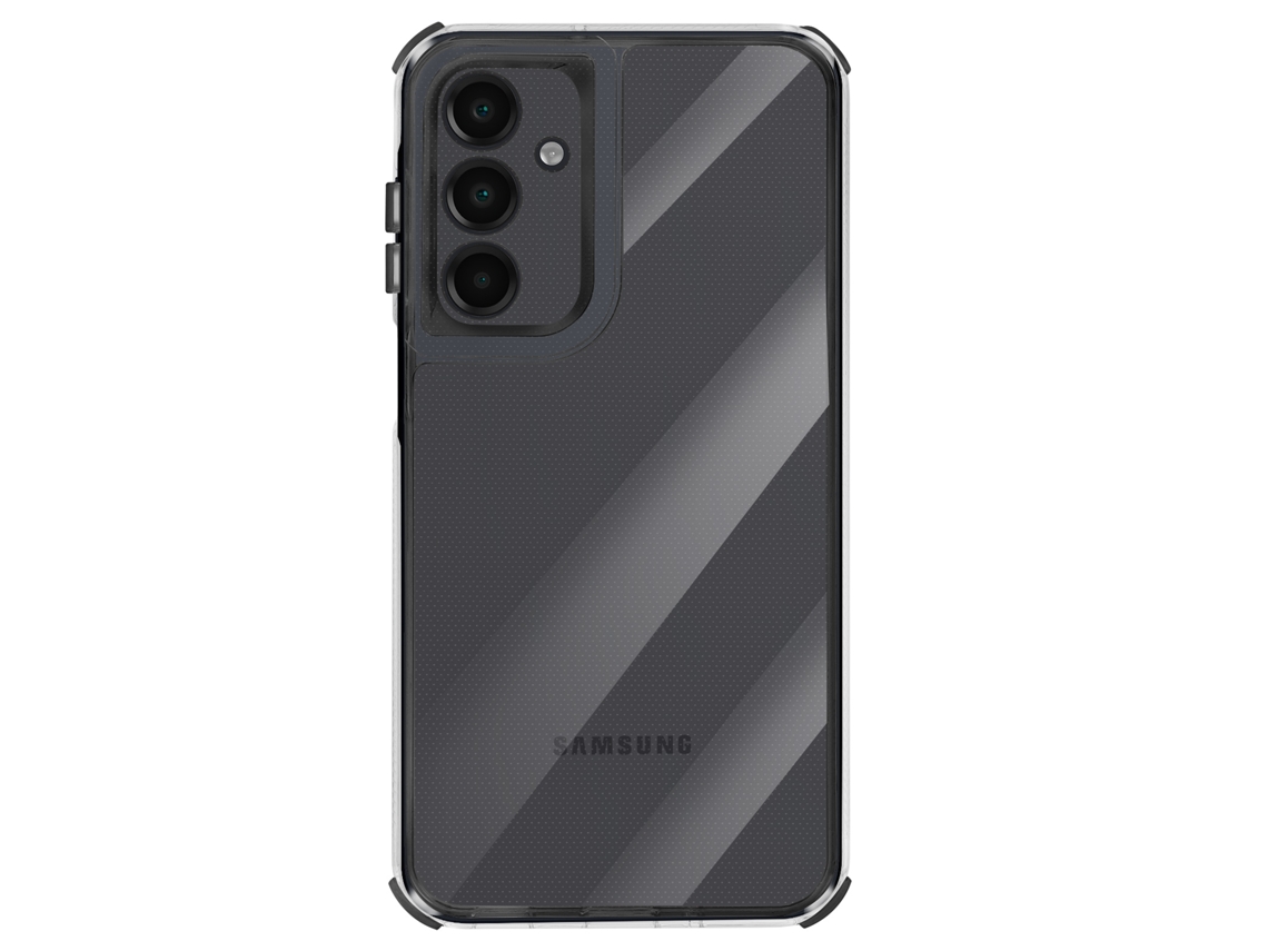 Avizar Capa Para Galaxy A16 Design Reforçado Bi-material Texturizado Antiderrapante Preto