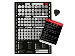Poster De Rascunho Para Casais Com +100 Ideias Românticas - Jogo Para Aniversário, Dia Dos Namorados E Datas Especiais Preto