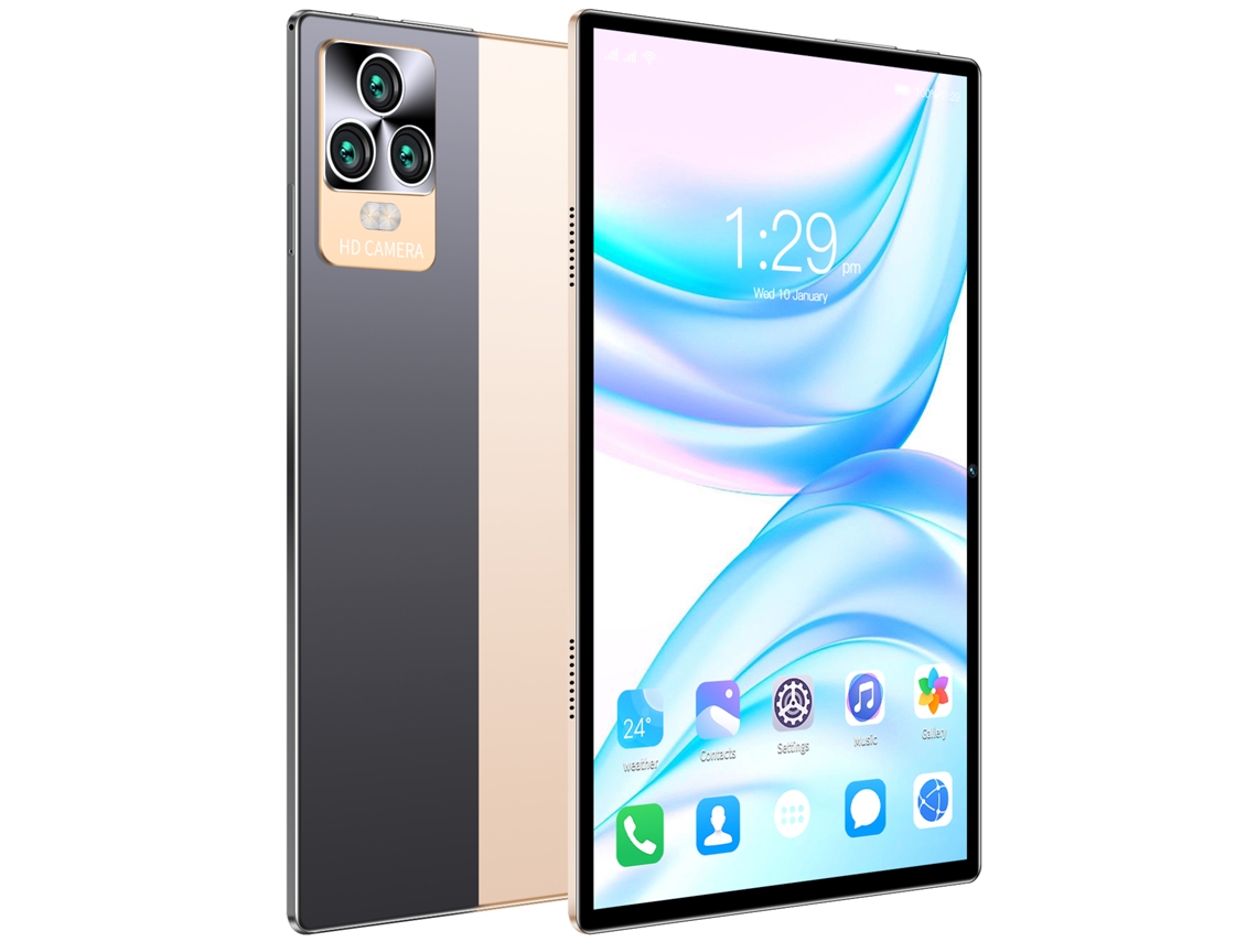 Tablet TECHNOLOGY LIFE P70 (10.1'' - 4 GB RAM - 64 GB - Wi-Fi + 4G - Dourado )