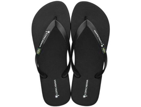 Chinelos de Praia 45-46 Pretos Homem COPACABANA 1 un