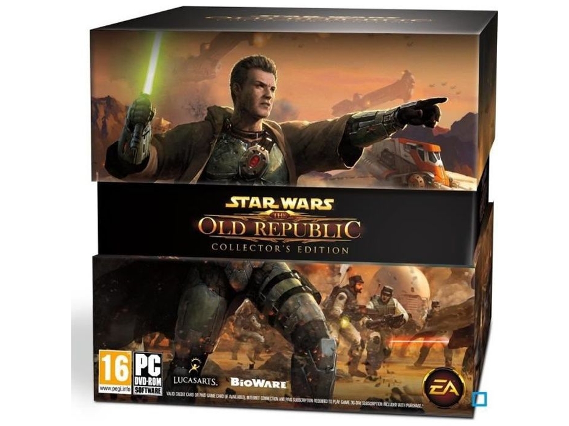 Jogo PC Edição de Colecionador de Star Wars The Old Republic