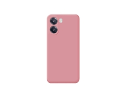 Capa Silicone Líquido Phonecare Para Oppo A6x - Rosa