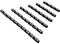 Régua De Movimento Articulada Flexível 6 Peças Para Jogos, Com Dobras