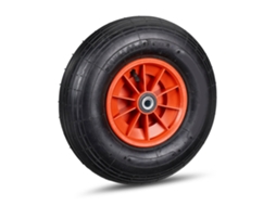 Pneu Para Carrinho De Mão Com Aro Plástico 4.00-6