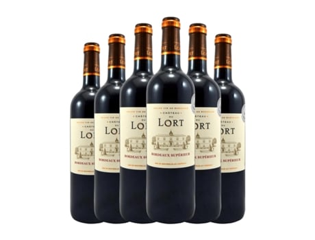 Vinho CHÂTEAU DU LORT Château du Lort. Supérieur Bordeaux (0.75 L - 6 Unidades)