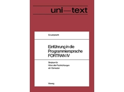 Livro Einfuhrung In Die Programmiersprache Fortran Iv De Lamprecht Günther (alemão)