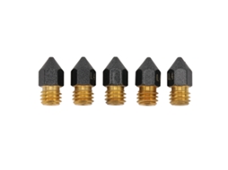 Bico De Bocal Hotend Para Impressora 3d 0.4mm Latão Ptfe Coating Extruder Mk8 Filamento 1.75mm 5 Peças
