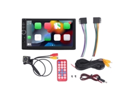 Rádio Carro 7 Polegadas Tela Touch Android Auto Câmera Ré