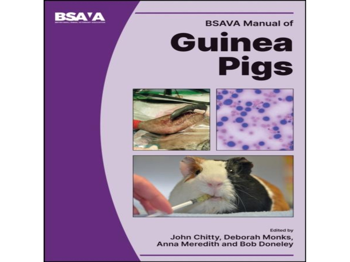 Livro BSAVA Manual of Guinea Pigs de British Small Animal Veterinary Association (Inglês)