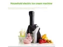 Máquina de fazer sorvete, máquina portátil de fazer frutas domésticas, fabricante de creme de iogurte congelado AUTREMENT