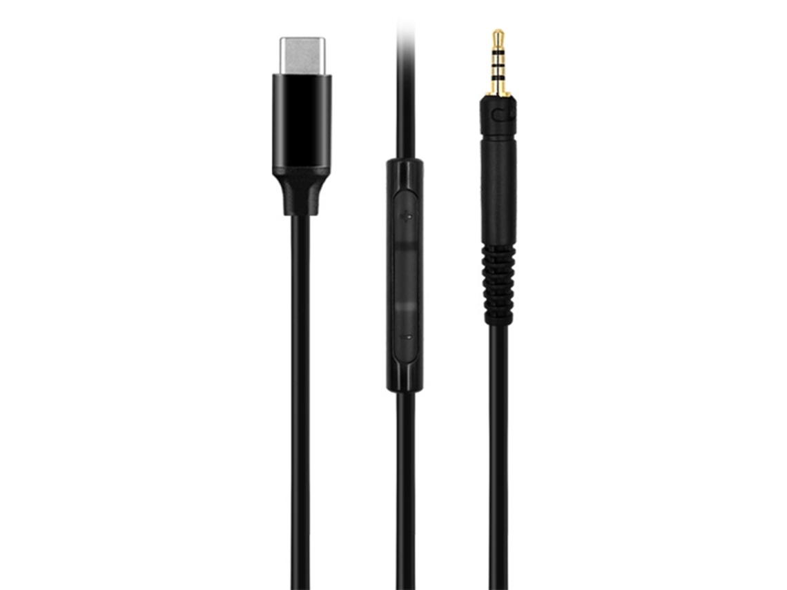Cabo De Substituição Alta Qualidade, Tipo C Para 2, 5 Mm, Para Fones De Ouvido Hd518, Hd558, Hd569, Hd579 E Hd598. Desfrute De Um Som Nítido