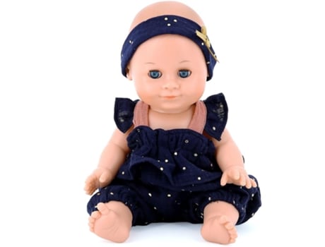 Boneca PETITCOLLIN Plástico - Bege - 28 cm)