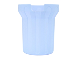 Bota de Silicone para Copo Anti ruído Azul Claro