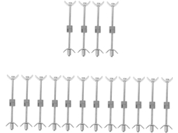 Conjunto De 16 Conectores Ajustáveis Para Bancada, Acessórios De Cozinha, Robustos E