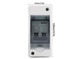 Laxiscreed Interruptor Solar Fotovoltaico 2p 40a Ip65 À Prova De Água