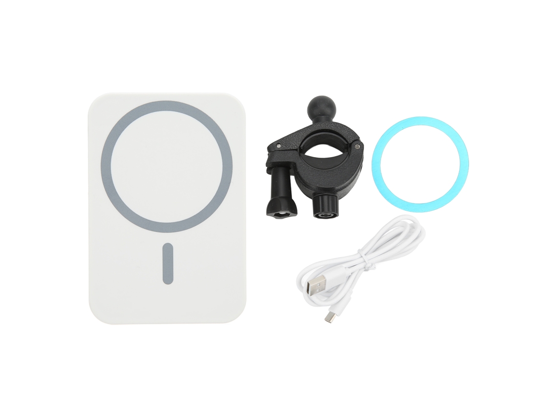 Wireless Charging Bracket Adjustable Angle Magnet Charging Holder 15w For Iphone 13 12 X Xr White LAXISCREED