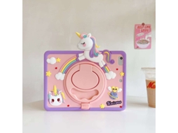 Capa Infantil Para Ipad 9, 8 E 7ª Geração, Compatível Com Air 2, 3, 4, 5, 10.9, 2022, Mini 6, Pro 11. Design Fofo Desenho De Unicó Tuotuo