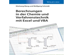 Livro Berechnungen in der Chemie und Verfahrenstechnik mit Excel und VBA de Wolfgang Schmidt (Alemão)