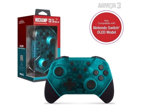Controlador Sem Fio Armor3 Nuchamp Para Nintendo Switch (turquesa)