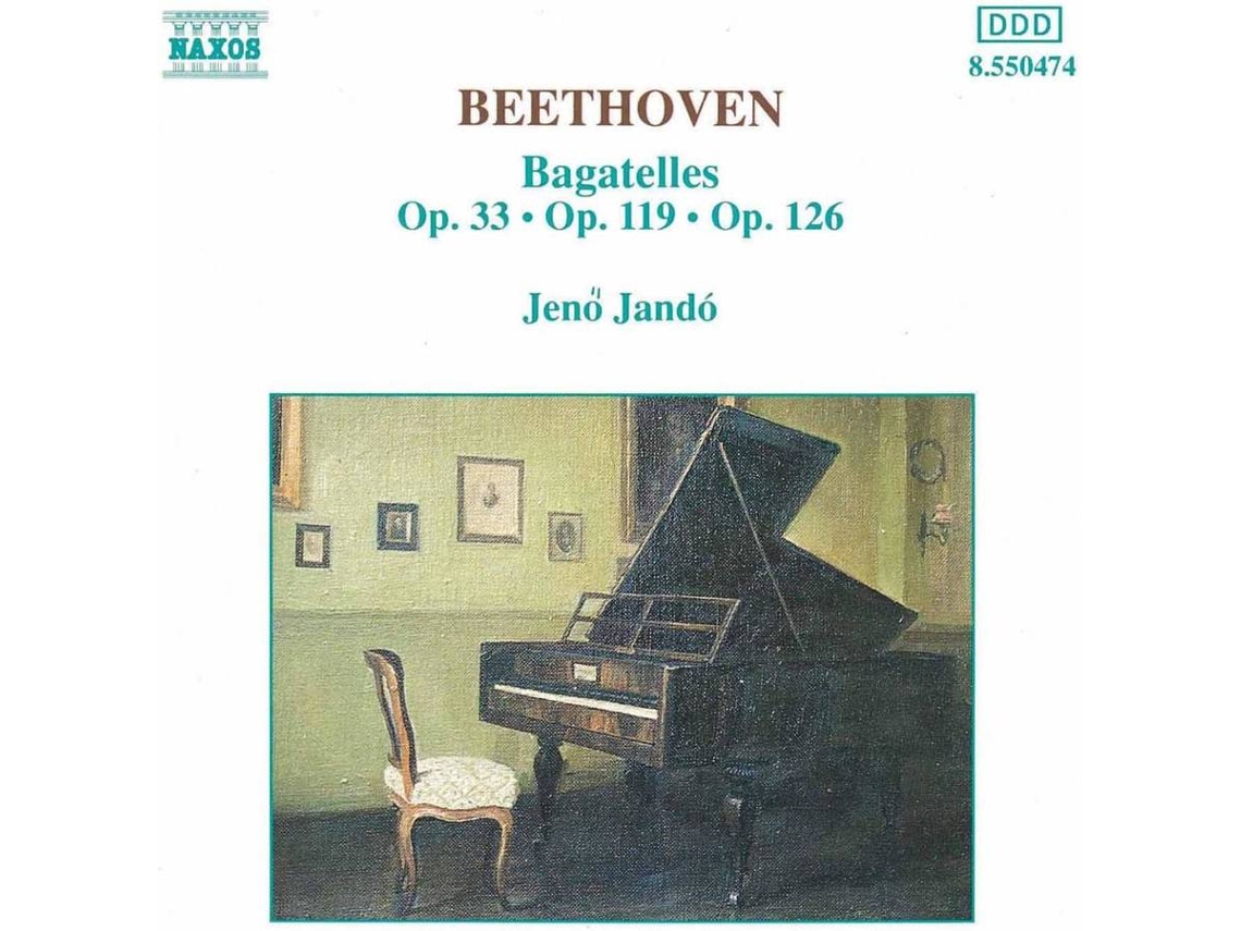 CD Jando,Jenö - Bagatellen op.33+119+126 (1CD)