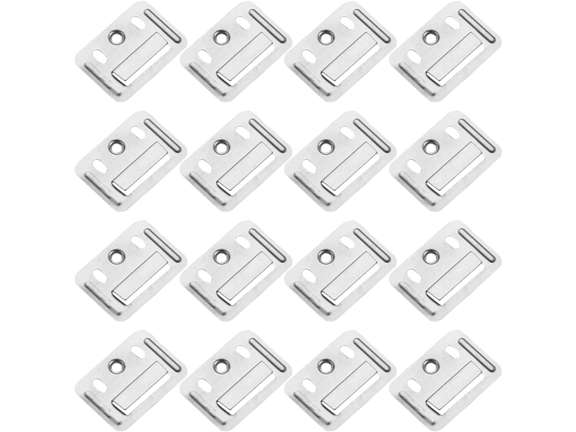 Clips De Aço Inoxidável Nuobesty Painéis Embutidos, 300 Peças, 32x44x0, 3mm Fixadores Robustos Instalação