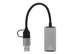 Adaptador De Ethernet Gigabit Profesional Estável Usb Para Rede E Internet Windows