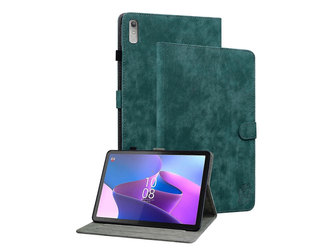 Capa De Couro Com Estampa De Tigre Para Tablet Lenovo Tab P11 Gen 2 De 11,5 Polegadas