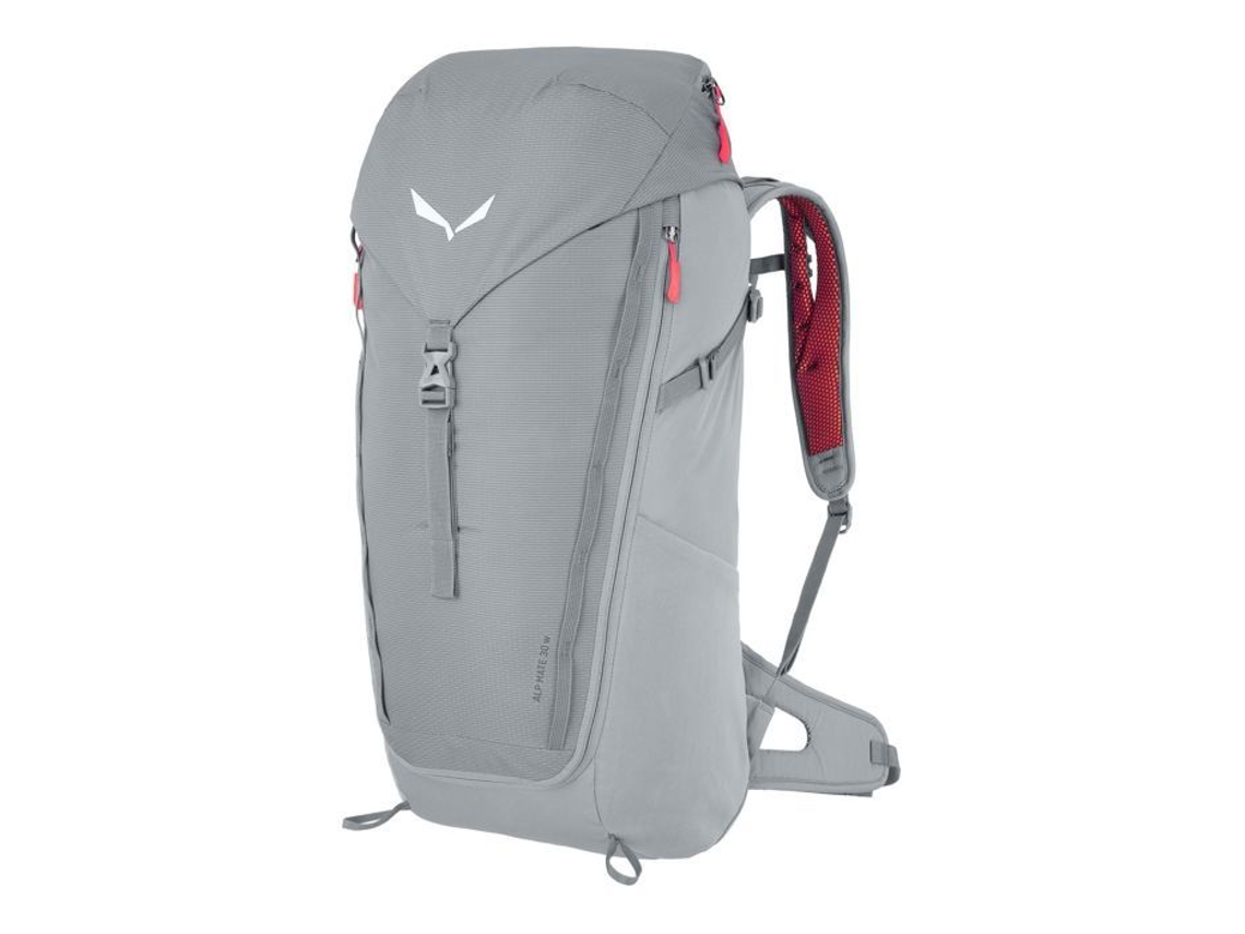 Mochila Salewa Cinza Feminina, Alp Mate 30 Ws Alloy 223836, Para Transporte E Organização Prática Dos Artigos Indicados